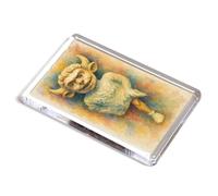 FRIDGE MAGNET - The Imp, Lincoln Cathedral - Vintage Art Style