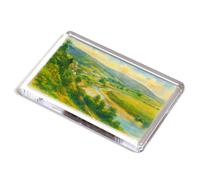 FRIDGE MAGNET - The Wye at Llandogo (a) - Vintage Art Style