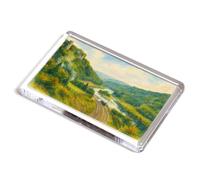 FRIDGE MAGNET - The Wye Valley. Symond's Yat - Vintage Art Style