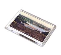 FRIDGE MAGNET - Vintage Cornwall - St. Mawes from the South (1c)