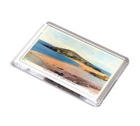 FRIDGE MAGNET - Vintage Devon - Burgh Island from the Warren, Bigbury-on-Sea (b)