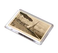 FRIDGE MAGNET - Vintage Devon - The Beach, Beer (1)