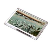 FRIDGE MAGNET - Vintage Dorset - Weymouth. The Swans