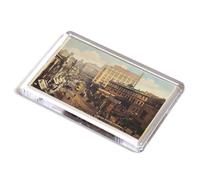 FRIDGE MAGNET - Vintage Lancashire - Central Station, Liverpool (b)