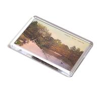 FRIDGE MAGNET - Vintage Lancashire - Liverpool. The Lake, Sefton Park (1c)