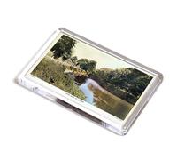 FRIDGE MAGNET - Vintage Leicestershire - River Soar At Quorn (b)