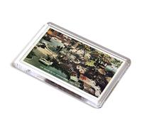 FRIDGE MAGNET - Vintage London - The Square at St. Bartholomew's Hospital, EC1 (b)