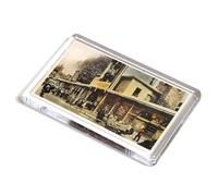 FRIDGE MAGNET - Vintage London - Visiting Day at St. Bartholomew's Hospital, EC1 (b)