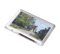 FRIDGE MAGNET - Vintage Old Priory and Church, New Romney (b)