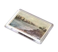 FRIDGE MAGNET - Vintage Scotland - Newton Stewart from the River (b)
