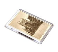 FRIDGE MAGNET - Vintage Somerset - West Front, The Abbey, Bath