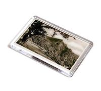 FRIDGE MAGNET - Vintage Staffordshire - Thor's Cave, Manifold Valley (1)