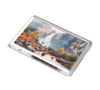 FRIDGE MAGNET - Vintage Wales - Aber Falls (2)