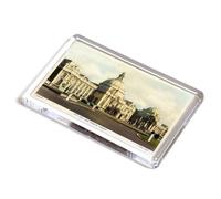 FRIDGE MAGNET - Vintage Wales - City Hall and Museum, Cardiff (2c)