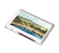 FRIDGE MAGNET - Vintage Wales - Fishguard from Marine Walk (b)