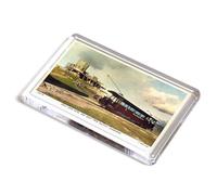 FRIDGE MAGNET - Vintage Wales - Great Orme Hotel & Great Orme Railway, Llandudno (b)