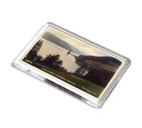 FRIDGE MAGNET - Vintage Wales - Lake Vyrnwy, Llanwddyn Oswestry (b)
