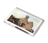 FRIDGE MAGNET - Vintage Wales - The Church, Aberdaron (b)