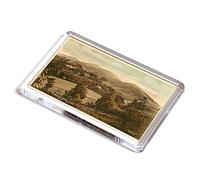 FRIDGE MAGNET - Vintage Worcestershire - Malvern Hills from Lookout British Camp