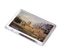 FRIDGE MAGNET - Vintage Yorkshire - Fountains Abbey (3c)