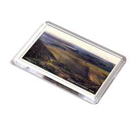 FRIDGE MAGNET - Vintage Yorkshire - The Moors from Saltersgate (b)