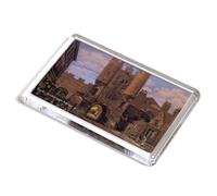 FRIDGE MAGNET - Vintage Yorkshire - York. Micklegate Bar (1c)