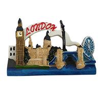 Fridge Magnet - White Collage, Detailing Skyline View of London, Collectable ...
