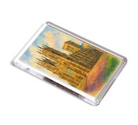 FRIDGE MAGNET - York Minster (c) - Vintage Art Style