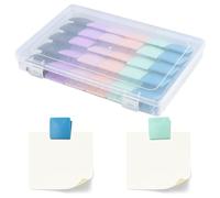 Fridge Magnetic Clips, 30 Pcs Strong Whiteboard Magnets Coloured Magnetic Clip, Scratch-Resistant, Mini Picture Clips for Kids and Adults, Refrigerator Notice Board Wall Magnetic Memo Note Clip
