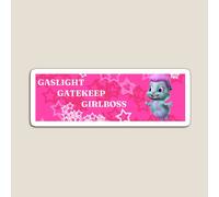 Fridge Magnets Bibble the girlboss Acrylic Meme Decoration for Home Kitchen Office