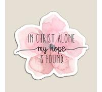 Fridge Magnets Christian Quote Watercolor Flower Acrylic Meme Decoration for Home Kitchen Office