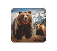 Fridge Magnets For Locker Whiteboard Magnetic Refrigerator Magnet Grizzly Bear Magnets Decorative Fridge Magnet For Kitchen Office Glass Cabinet And Dishwasher