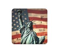 Fridge Magnets for Locker Whiteboard Magnetic Refrigerator Magnet Statue of Liberty Against Magnets Decorative Fridge Magnet for Kitchen Office Glass Cabinet and Dishwasher