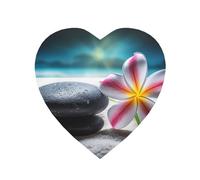 Fridge Magnets Heavy Duty Strong Magnets Mini Cute Refrigerator Magnet Novelty Fridge Sticker Magnetic Tropical Flower and Zen Stone Decorative Magnet for Whiteboard Cabinet Locker Kitchen