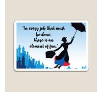 Fridge Magnets Mary Poppins Acrylic Meme Decoration for Home Kitchen Office