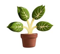 Fridge Magnets - Potted Plant Shape Kitchen Magnetic Accessories, Magnets as Potted Plants for the Refrigerator, for Dorm, Car, Metal Plates, Boards, Classroom, Kitchen, Whiteboard