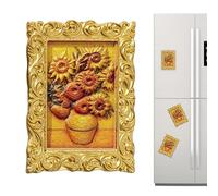 Fridge Magnets - Strong Vintage Resin, Decorative Whiteboard Magnets and Fridge Stickers - Home Decoration Office School Kitchen Cupboard Whiteboard