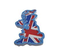 Fridge Magnets Union Jack Great Britain Map British Flag Souvenir from London England UK/Red White Blue Kitchen Home Decoration