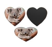 Fridge Magnets Waterproof Heavy Duty Small Magnets for Fridge Cute Koala Refrigerator Magnets Mini Acrylic Cute Decorative Magnets for Crafts Home Kitchen Office Whiteboard Decor