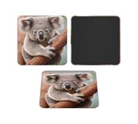 Fridge Magnets Waterproof Heavy Duty Small Magnets for Fridge Cute Koala Refrigerator Magnets Mini Acrylic Cute Decorative Magnets for Crafts Home Kitchen Office Whiteboard Decor