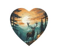 Fridge Magnets Waterproof Heavy Duty Small Magnets for Fridge Elk Artwork Refrigerator Magnets Mini Round Cute Decorative Magnets for Crafts Home Kitchen Office Whiteboard Decor