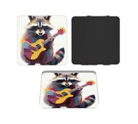 Fridge Magnets Waterproof Heavy Duty Small Magnets for Fridge Funny raccoon Refrigerator Magnets Mini Acrylic Cute Decorative Magnets for Crafts Home Kitchen Office Whiteboard Decor