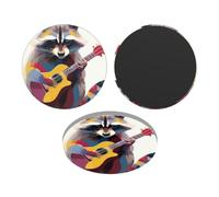 Fridge Magnets Waterproof Heavy Duty Small Magnets for Fridge Funny raccoon Refrigerator Magnets Mini Acrylic Cute Decorative Magnets for Crafts Home Kitchen Office Whiteboard Decor