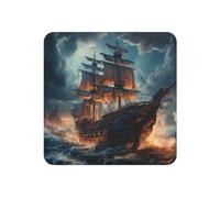 Fridge Magnets Waterproof Heavy Duty Small Magnets for Fridge Pirate boat Refrigerator Magnets Mini Round Cute Decorative Magnets for Crafts Home Kitchen Office Whiteboard Decor