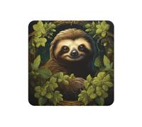 Fridge Magnets Waterproof Heavy Duty Small Magnets for Fridge Sloth Refrigerator Magnets Mini Round Cute Decorative Magnets for Crafts Home Kitchen Office Whiteboard Decor