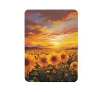 Fridge Magnets Waterproof Small Strong Magnets for Fridge Beautiful Sunflower Field Sunset Refrigerator Magnets Kitchen Accessories Cute Decorative Magnets for Whiteboard Locker Office Home Decor