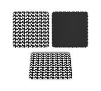 Fridge Magnets Waterproof Small Strong Magnets for Fridge Houndstooth Black Refrigerator Magnets Kitchen Accessories Cute Decorative Magnets for Whiteboard Locker Office Home Decor