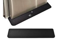 Fridge Mat - 95x21.6cm Refrigerator Mat, Non Shift Rubber Base | Multifunctional Refrigerator Floor Protector with a raised edge, Washable Under Fridge Carpet for Dryer Home Kitchen Floor Protection