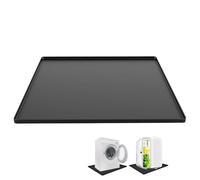 Fridge Mat - Increased Silicone Floor Protection Reusable Drip Tray 60 x 60 cm Non-Slip Durable Easy Cleaning Compatible Washing Machine Wine Cellar Home Kitchen