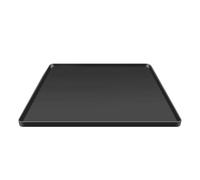 Fridge Mat - Silicone Drip Tray Protector, Spill Proof Square Absorbent Pad, Sturdy Non Slip Waterproof Coating, Long Lasting Reusable Floor Guard, Refrigerator Accessory Kitchen Appliance 60x60x1cm